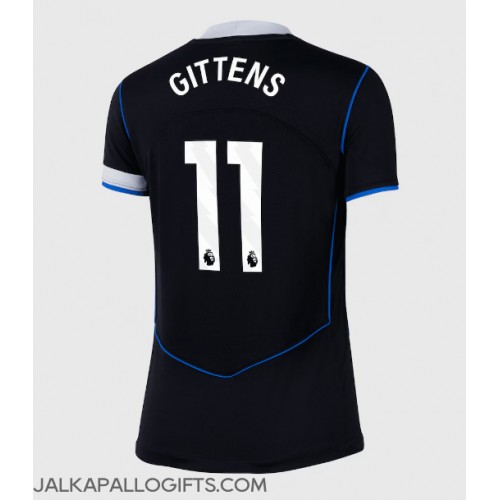 Chelsea Jamie Gittens #11 Kolmaspaita Naiset 2025-26 Lyhythihainen